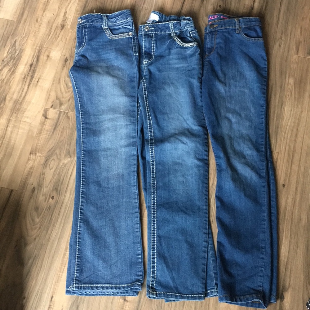 3 pairs of 16 girls jeans
